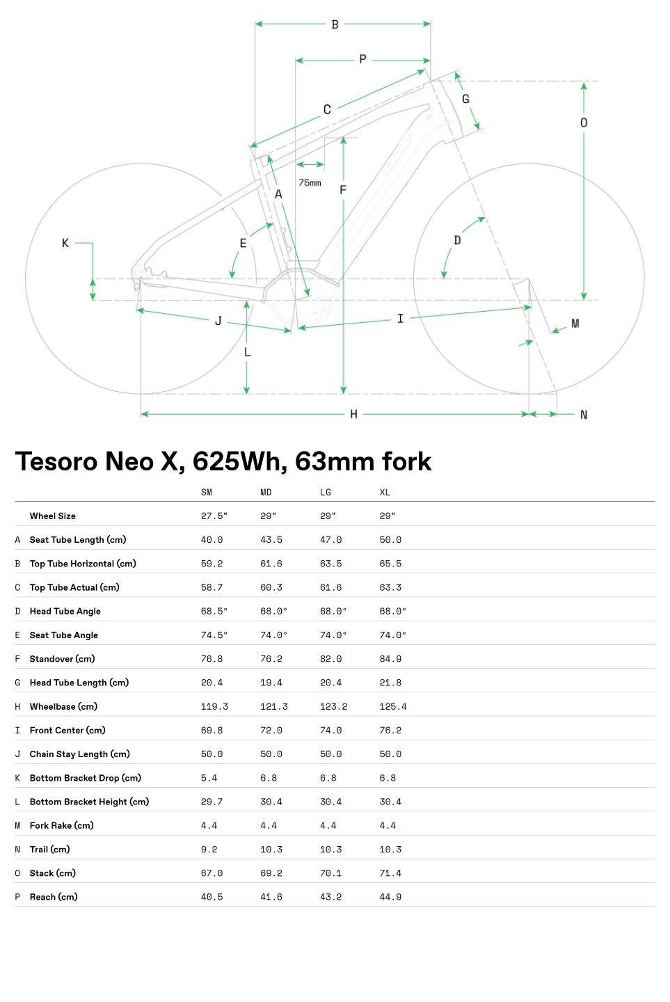 Geometrie Tesoro Neo X