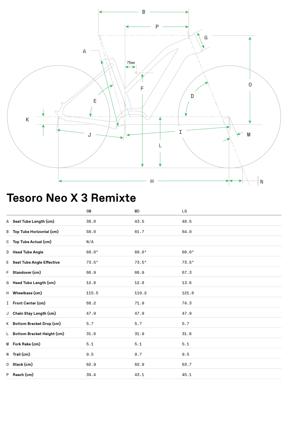 Geometrie Tesoro Neo X Remixte