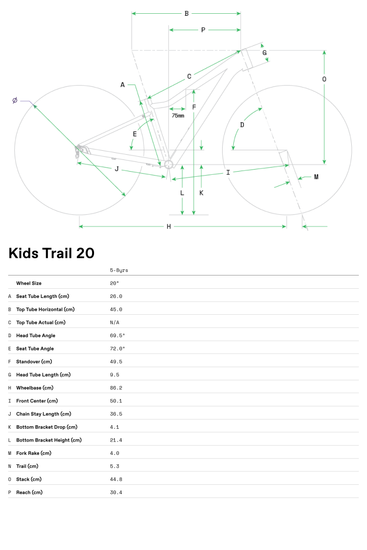 Geometrie Kids Trail 20