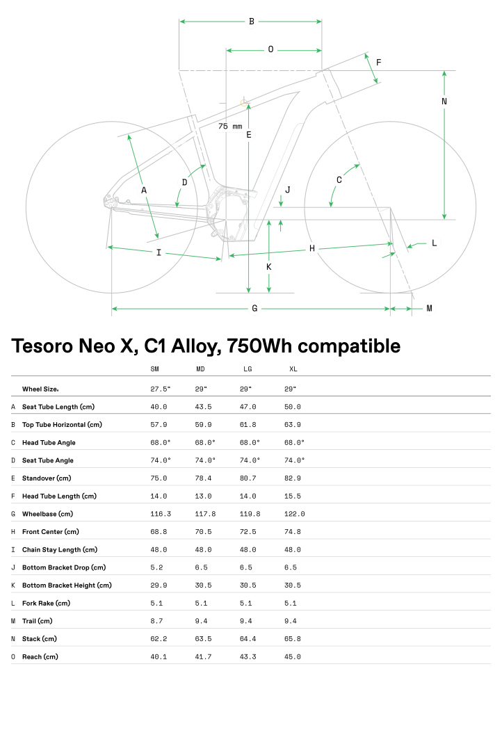 Geometrie Tesoro Neo X 1