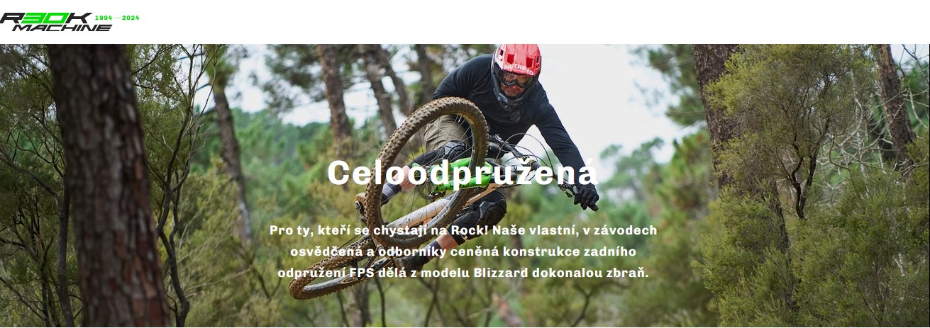 Celoodpružená Whizz