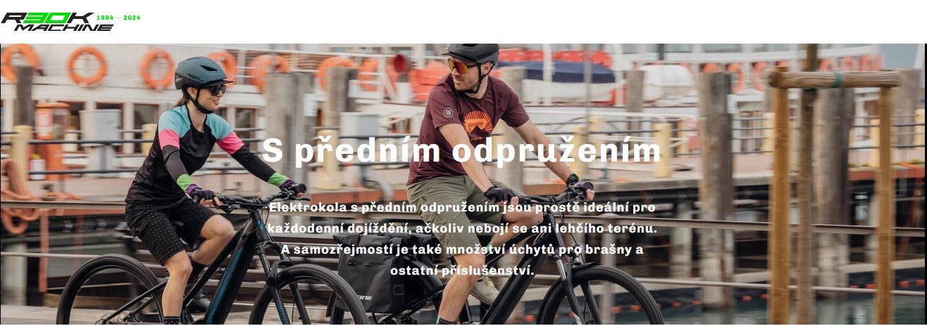 E - S předním odpružením eGravelride