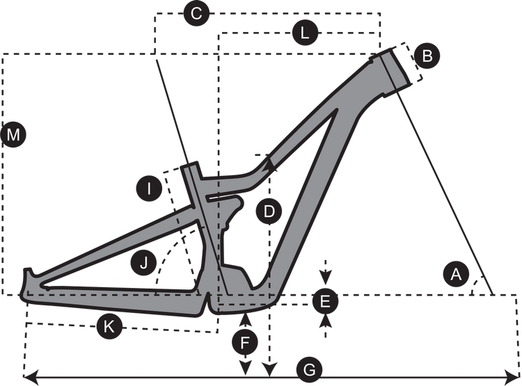 Geometrie Juniorské horské kolo SCOTT Ransom 600