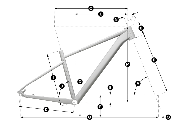 Geometrie Horské kolo Scott Contrail 40