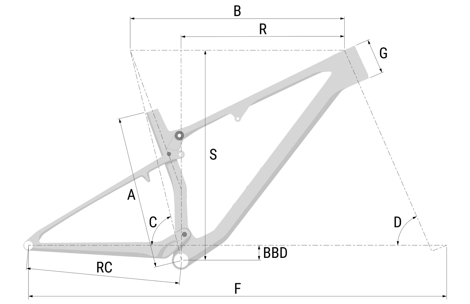 Geometrie SUPERIOR TEAM XF 29 Issue MATTE CARBON